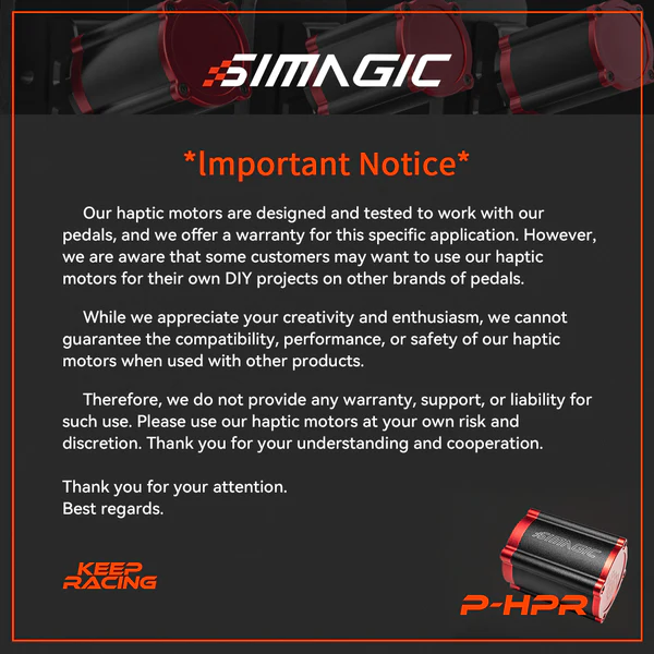 Simagic Haptik Add-on pedalier