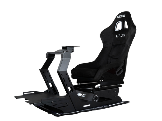 Cadru de simulator Conspit GT-Lite cu scaun Conspit STD și covoraș incluse