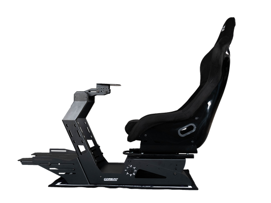 Cadru de simulator Conspit GT-Lite cu scaun Conspit STD și covoraș incluse